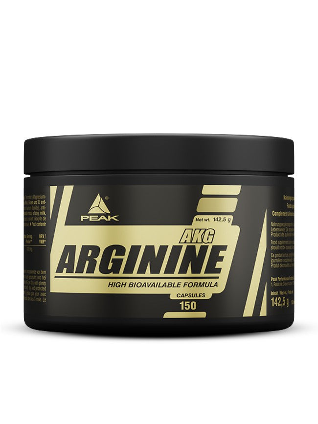 Peak Arginin AKG - 150 Kapseln - SHOPOUTLET24. Der Protein und Supplement Dealer