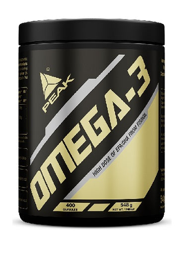 Peak Omega-3 - 400 Kapseln - SHOPOUTLET24. Der Protein und Supplement Dealer