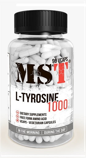 MST - L-Tyrosin 1000 90 Kapseln - SHOPOUTLET24. Der Protein und Supplement Dealer