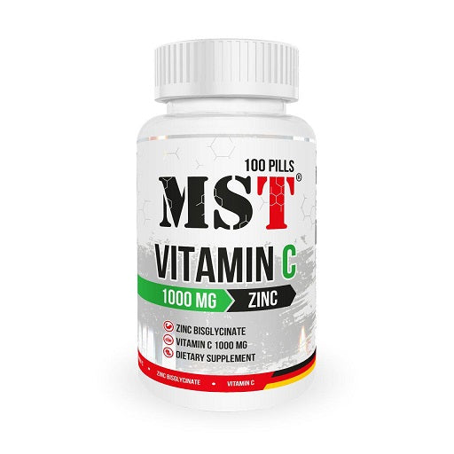 MST - Vitamin C 1000 Zinc 100 Pillen - SHOPOUTLET24. Der Protein und Supplement Dealer