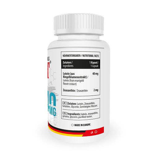 MST - Lutein旦녪筡 40mg - 60 Caps - SHOPOUTLET24. Der Protein und Supplement Dealer