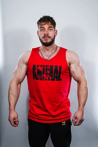 Universal Animal Iconic Tank Top Red - SHOPOUTLET24. Der Protein und Supplement Dealer