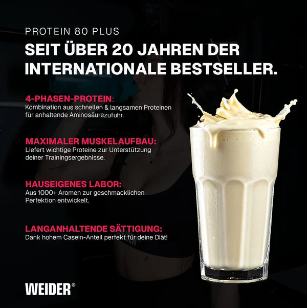 Weider Protein 80 Plus 500g - SHOPOUTLET24. Der Protein und Supplement Dealer