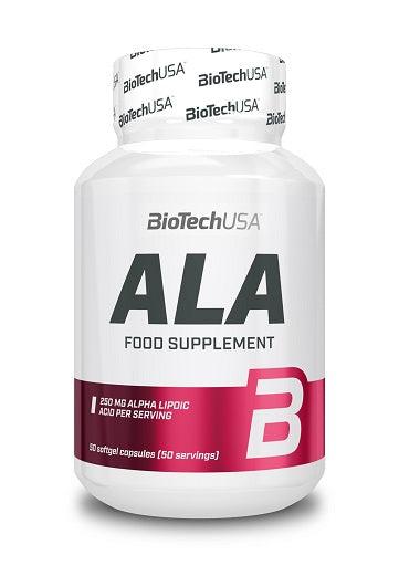BioTech ALA alpha lipoic acid 50 caps - SHOPOUTLET24. Der Protein und Supplement Dealer