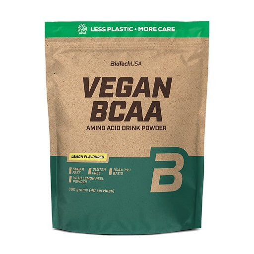 BioTech Vegan BCAA 360g - SHOPOUTLET24. Der Protein und Supplement Dealer