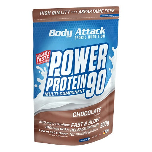 Body Attack Power Protein 90 500g - SHOPOUTLET24. Der Protein und Supplement Dealer