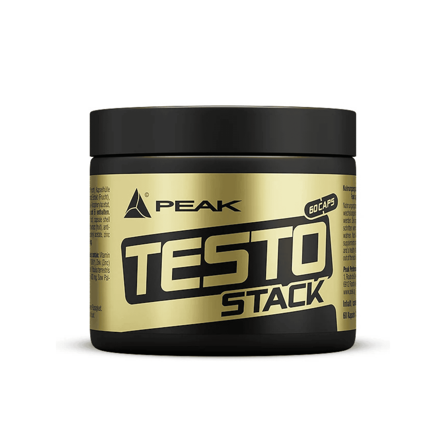 Peak Testo Stack - 60 Kapseln - SHOPOUTLET24. Der Protein und Supplement Dealer