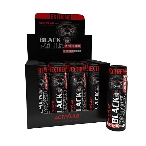 Activlab Black Panther Extreme Shot 12x80ml - SHOPOUTLET24. Der Protein und Supplement Dealer