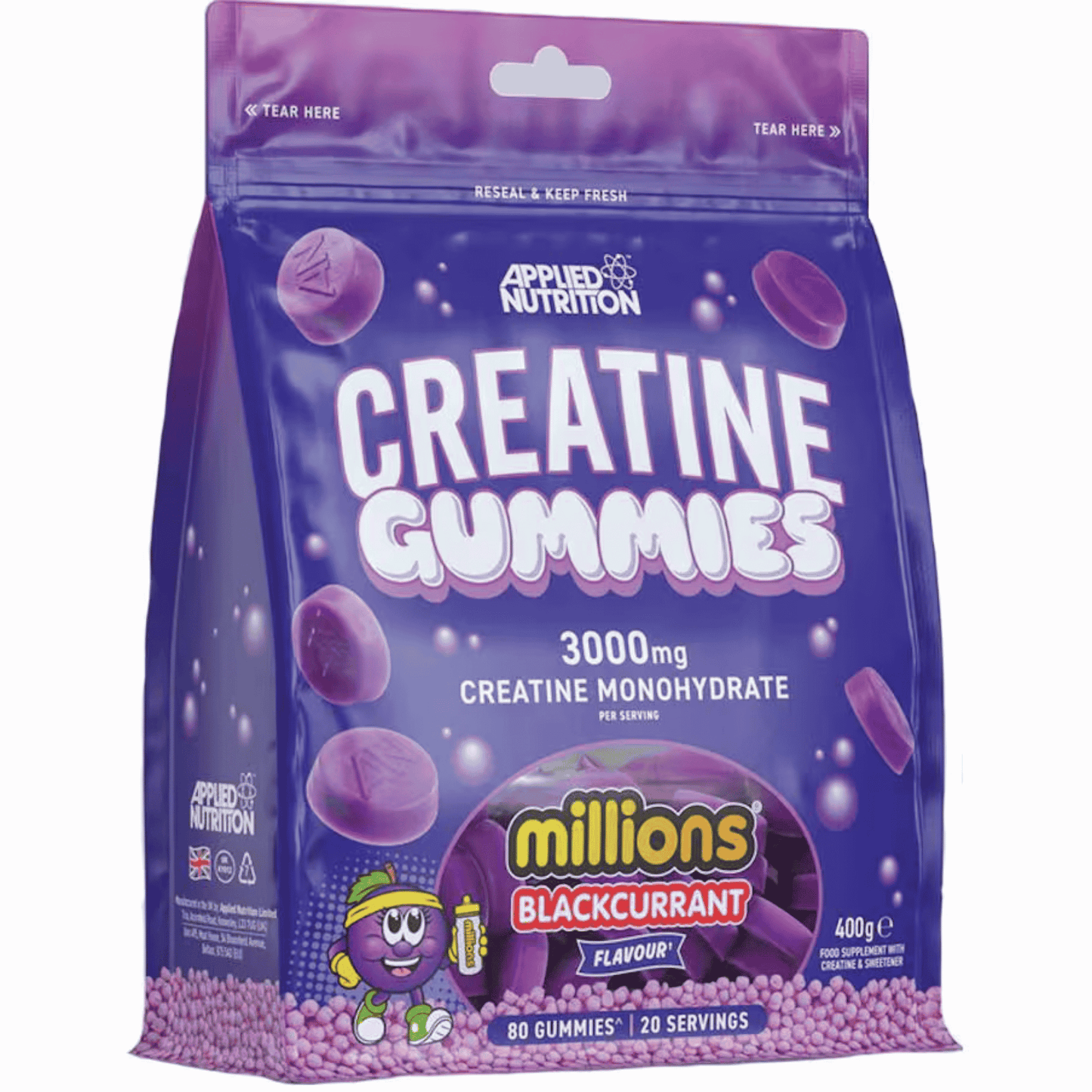 Applied Creatine Gummies 80 Gummies - SHOPOUTLET24. Der Protein und Supplement Dealer