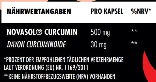 Big Zone NovaSol® Curcumin 90 Liquid Kapseln - SHOPOUTLET24. Der Protein und Supplement Dealer
