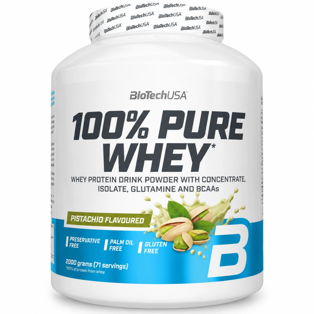 BioTech 100% Pure Whey 2000g - SHOPOUTLET24. Der Protein und Supplement Dealer