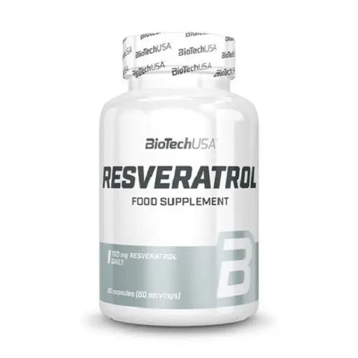 BioTech Resveratrol - 60 Kapselns - SHOPOUTLET24. Der Protein und Supplement Dealer