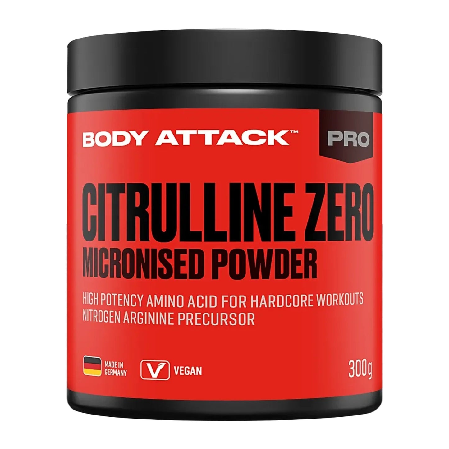 Body Attack 100 % Citrulline Zero 300g - SHOPOUTLET24. Der Protein und Supplement Dealer