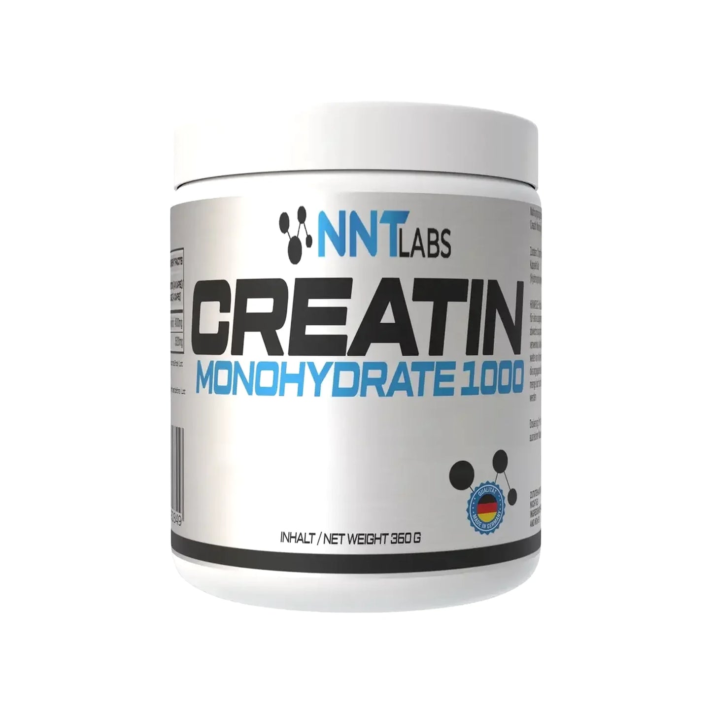 NNT Creatin 1000 mg 120 Kapseln - SHOPOUTLET24. Der Protein und Supplement Dealer