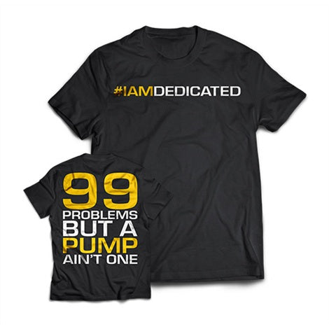 Dedicated T-Shirt "99 problems" - SHOPOUTLET24. Der Protein und Supplement Dealer