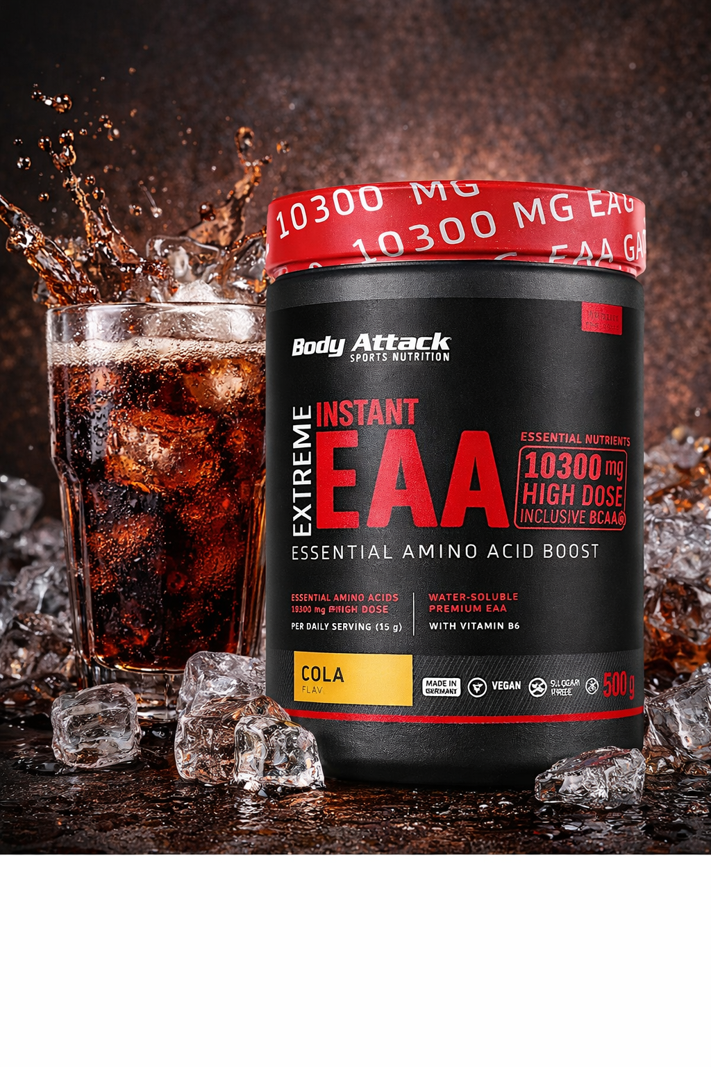 Body Attack Extreme Instant EAA - 500g - SHOPOUTLET24. Der Protein und Supplement Dealer