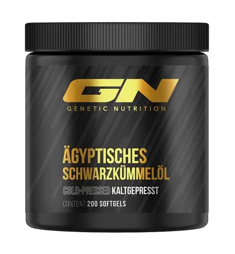 GN Bio Ägyptisches Schwarzkümmel Öl 200 Kapseln - SHOPOUTLET24. Der Protein und Supplement Dealer