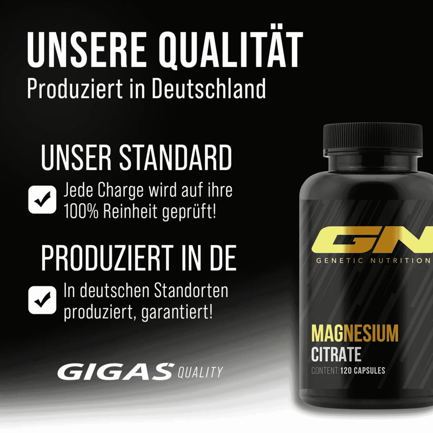 GN Magnesium Citrate 120 Kapseln - SHOPOUTLET24. Der Protein und Supplement Dealer