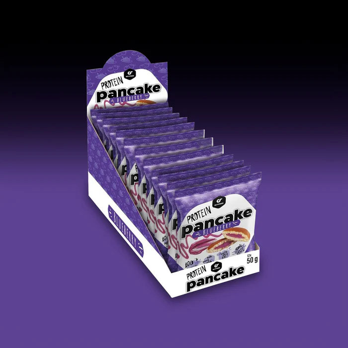 GoFitness Protein Pancake 12x50g Box Blueberry - SHOPOUTLET24. Der Protein und Supplement Dealer