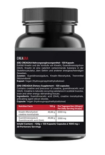 #GYMJUICE - CREAGAA 120 Kapseln