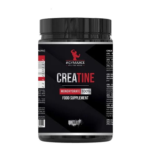 #GYMJUICE Creatine Monohydrate 500g - SHOPOUTLET24. Der Protein und Supplement Dealer