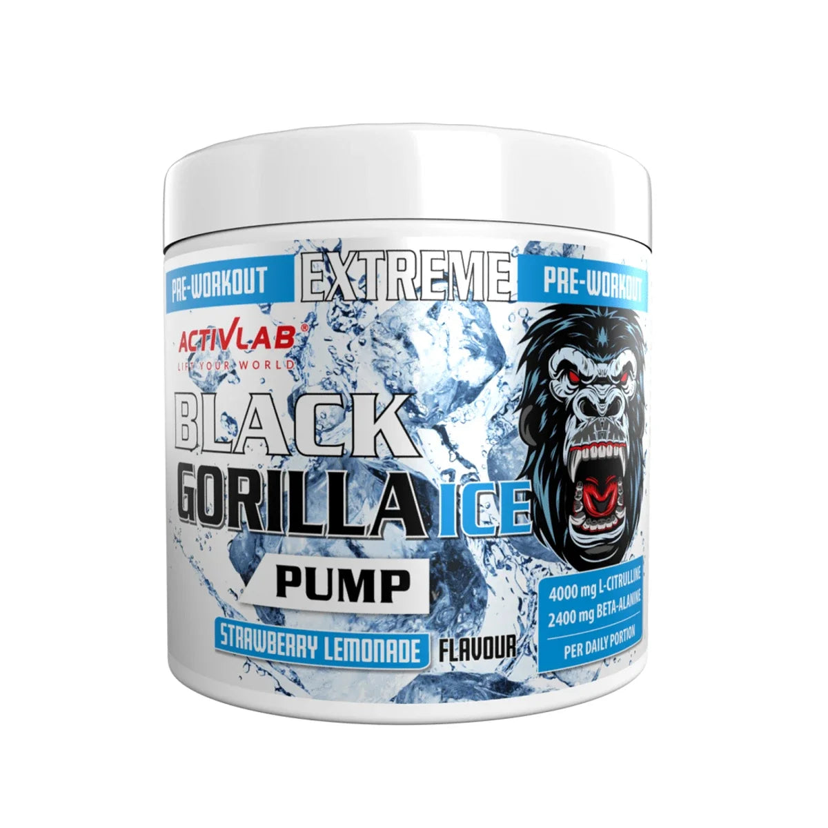 Activlab Black Gorilla Ice Pump Pre-Workout 300g - SHOPOUTLET24. Der Protein und Supplement Dealer