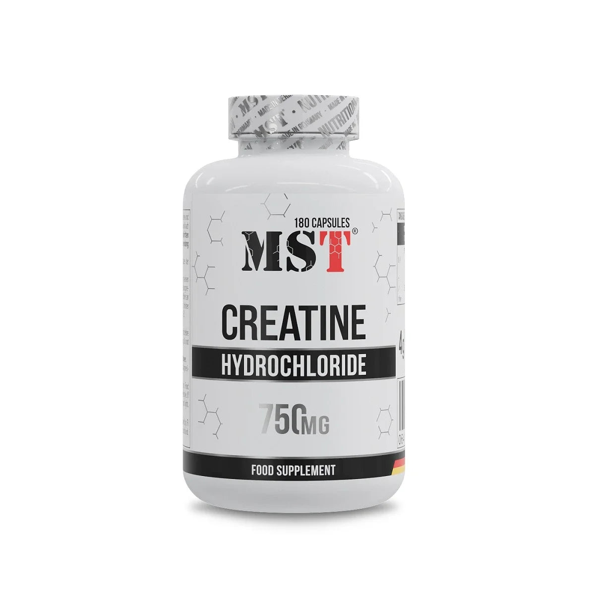 MST - Creatine HCL 180 Kapseln - SHOPOUTLET24. Der Protein und Supplement Dealer