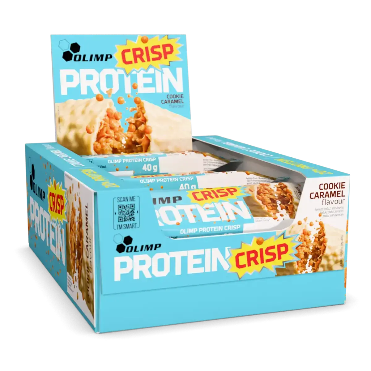 Olimp Protein Crisp Bar Cookie & Caramel 20x 40g
