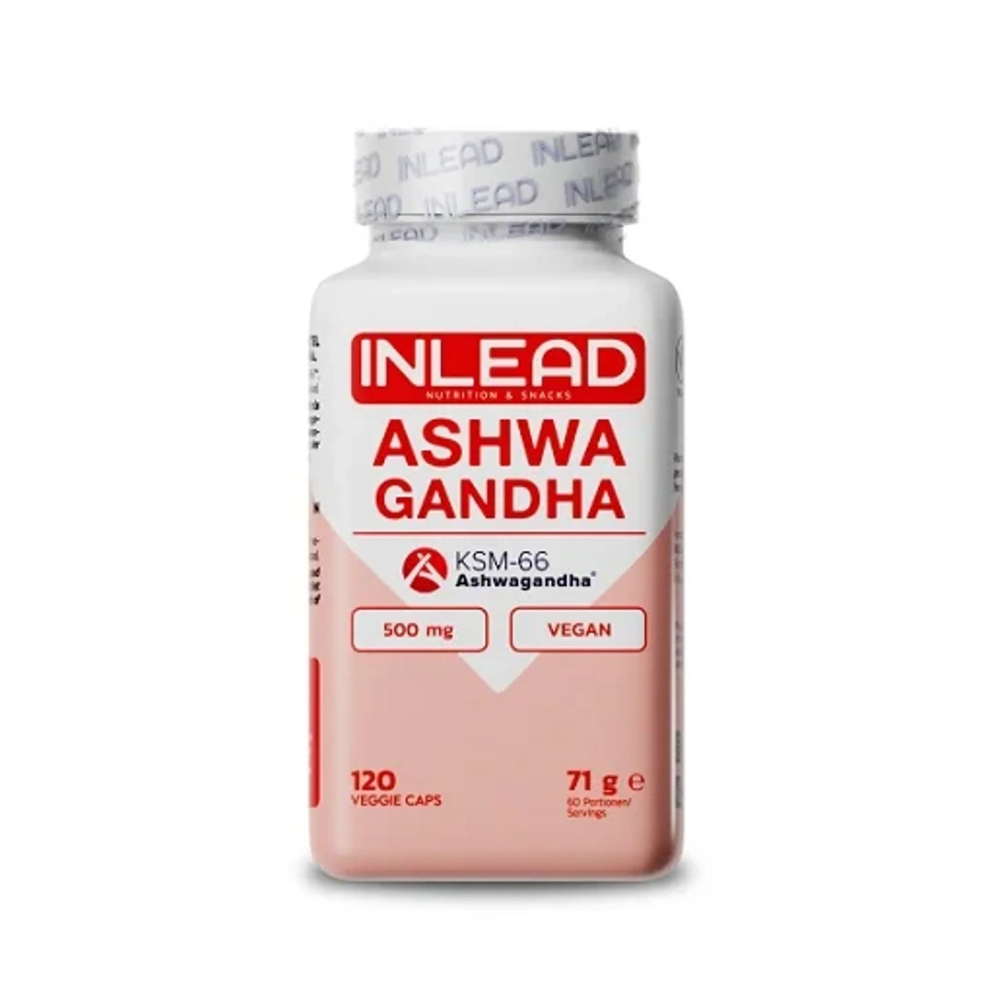 INLEAD Ashwagandha KSM-66 120 Kapseln - SHOPOUTLET24. Der Protein und Supplement Dealer