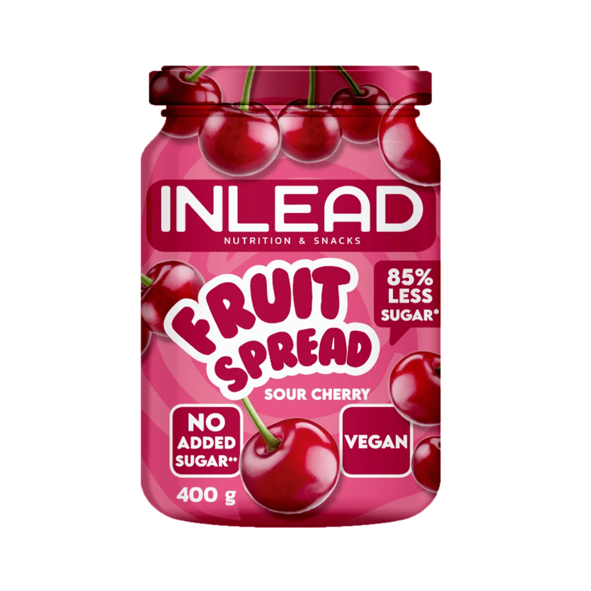 INLEAD Fruit Spread 400g - SHOPOUTLET24. Der Protein und Supplement Dealer