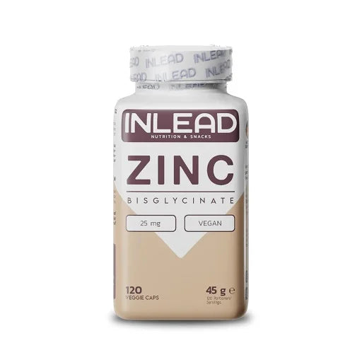 INLEAD Zink Bisglycinate 120 Kapseln - SHOPOUTLET24. Der Protein und Supplement Dealer