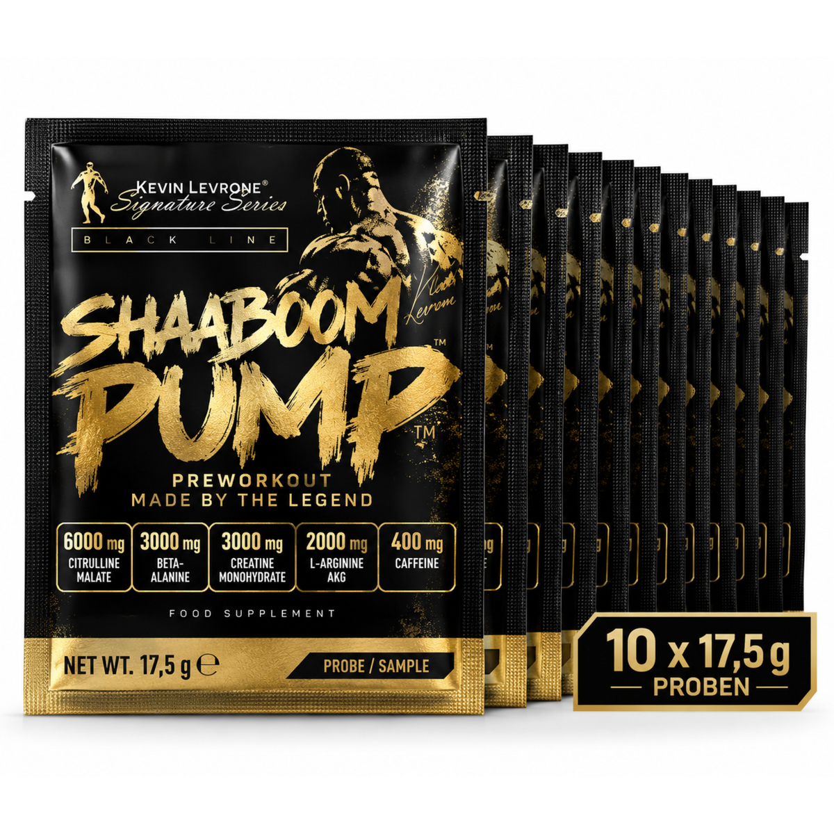 Kevin Levrone Shaaboom Pump 10x17,5g PROBEN