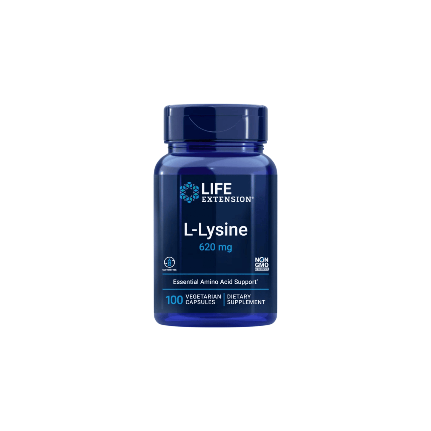 Life Extension Lysine 620mg 60 Kapseln