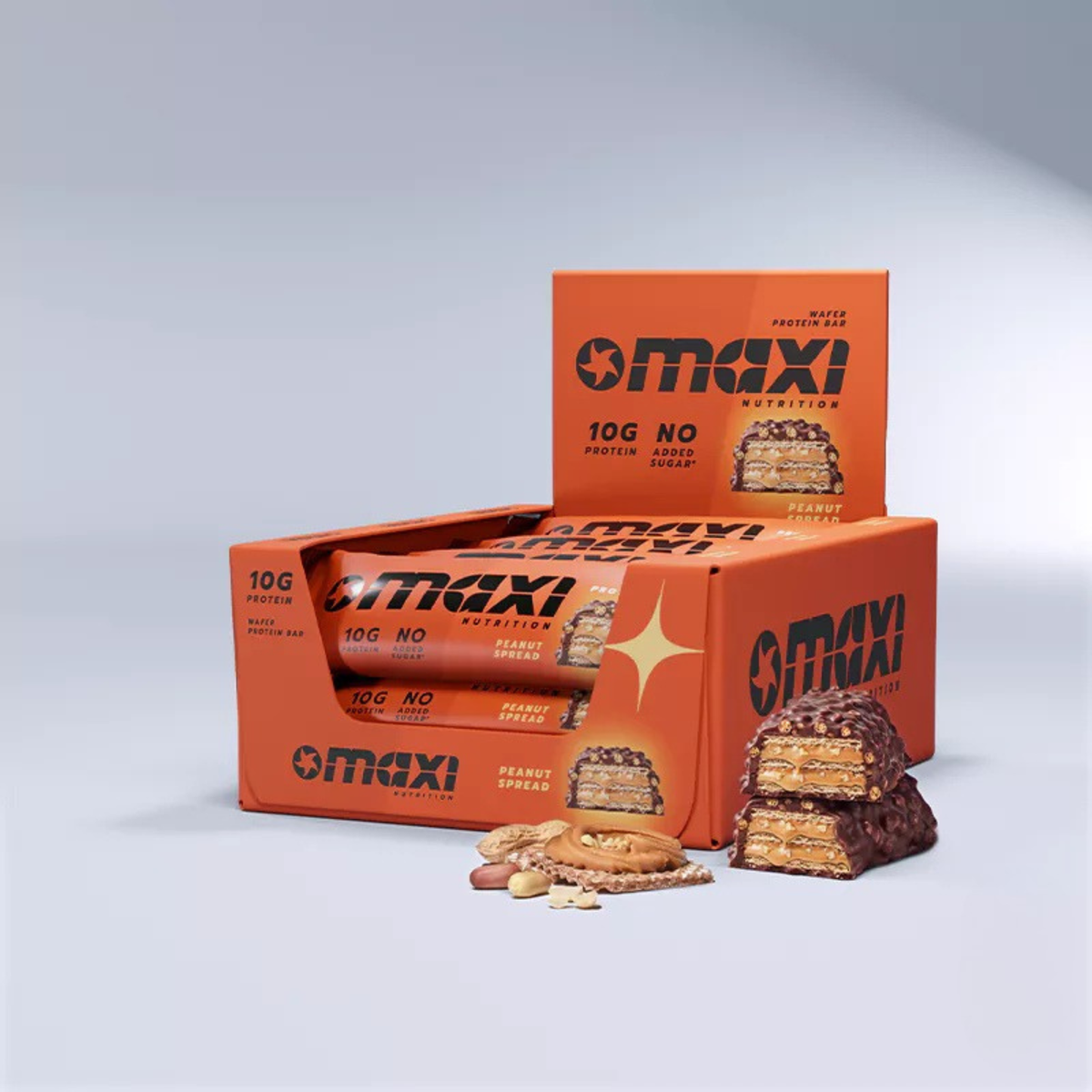 MaxiNutrition Protein Waffle Bar 12x40g - SHOPOUTLET24. Der Protein und Supplement Dealer