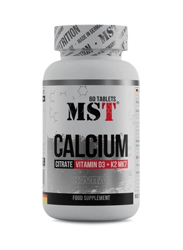 MST - Calcium Citrate D3 K2Vital 60 Tabletten - SHOPOUTLET24. Der Protein und Supplement Dealer