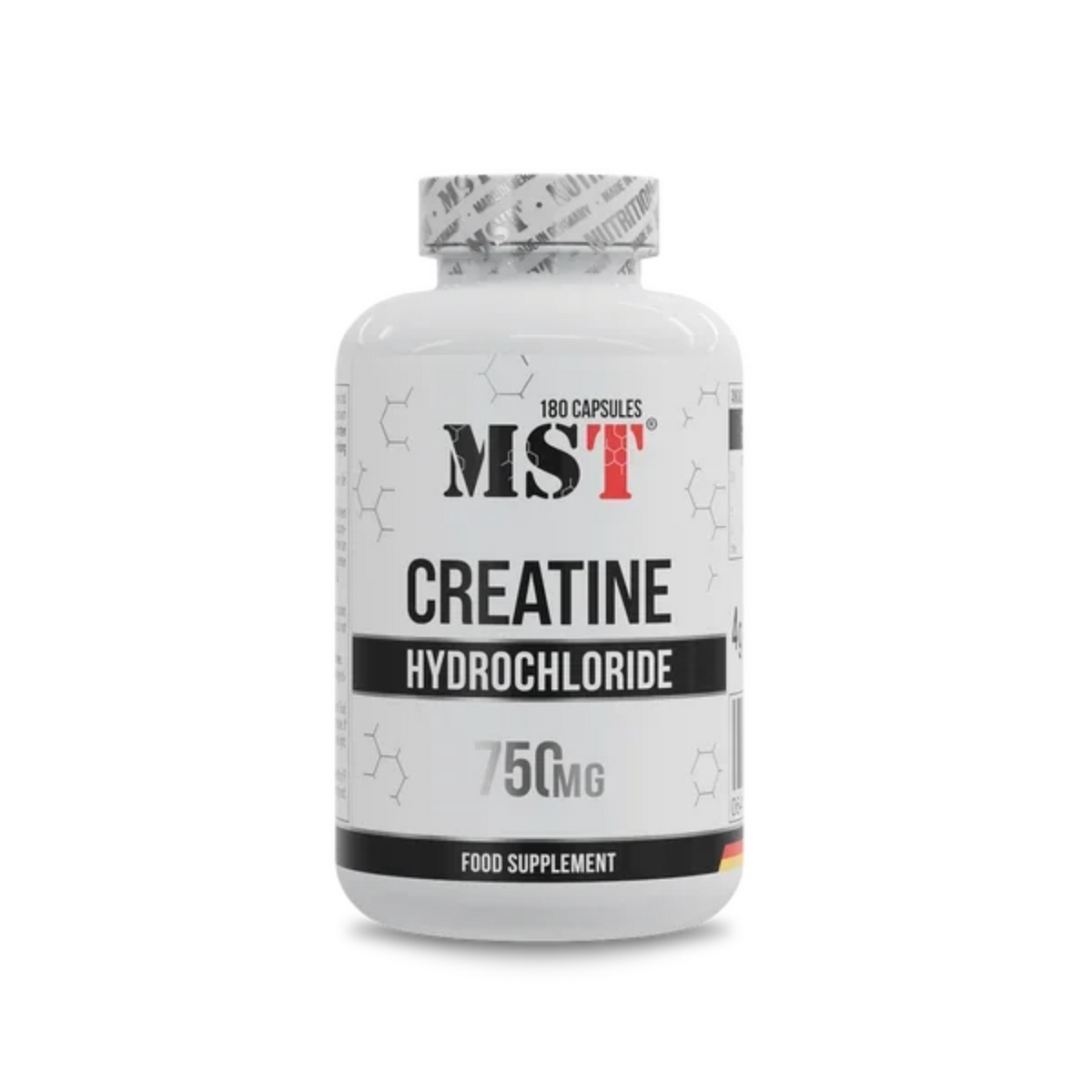 MST - Creatine HCL 180 Kapseln - SHOPOUTLET24. Der Protein und Supplement Dealer