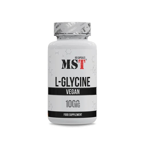 MST - Glycine 1000mg 60 Kapseln - SHOPOUTLET24. Der Protein und Supplement Dealer