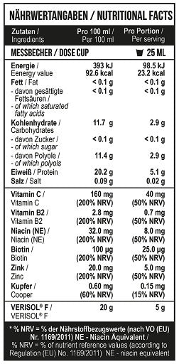 MST - Fish Collagen Peptides Zero 1L - SHOPOUTLET24. Der Protein und Supplement Dealer