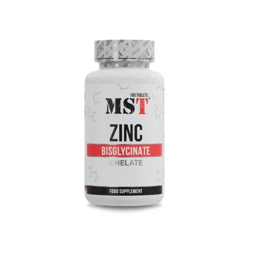MST - Zinc Chelate Bisglycinate 180 Tabletten - SHOPOUTLET24. Der Protein und Supplement Dealer