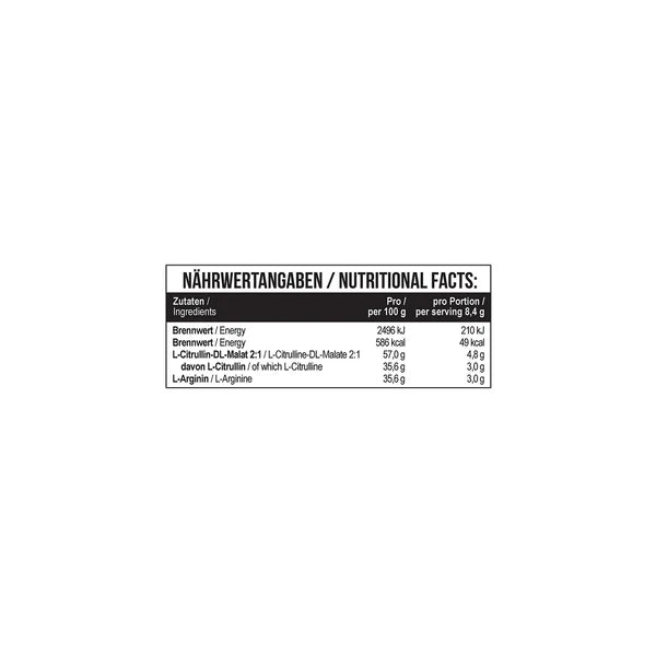 MST - Citrulline Malat 300g Unlfavored - SHOPOUTLET24. Der Protein und Supplement Dealer