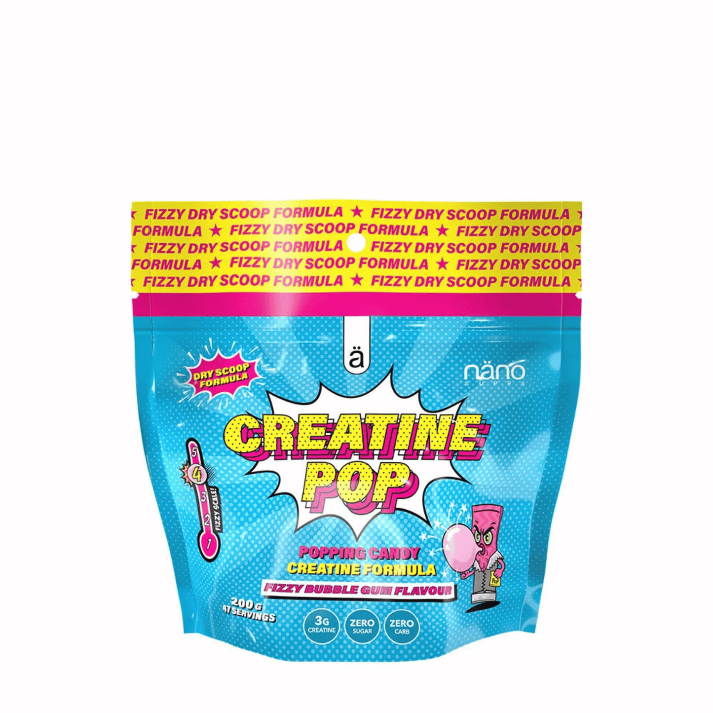 Nanosupps Creatine Pop 200g