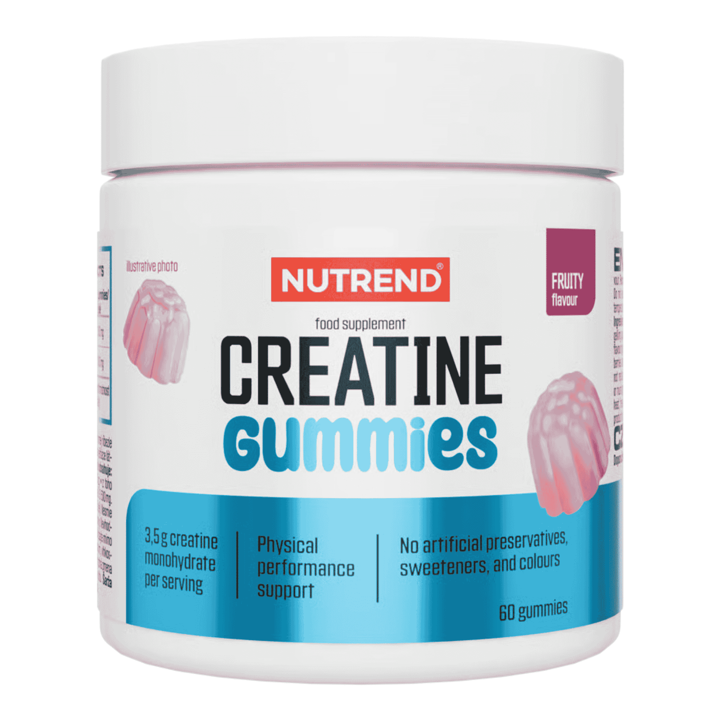 Nutrend Creatine Gummies Fruity, 60 Stk.