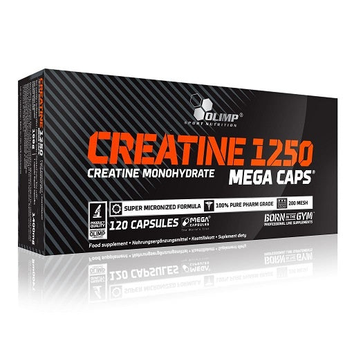 Olimp Creatine Mega Caps - 120 Kapsel - SHOPOUTLET24. Der Protein und Supplement Dealer