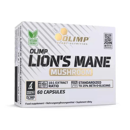 Olimp Lion's Mane Mushroom 60 Kapseln - SHOPOUTLET24. Der Protein und Supplement Dealer