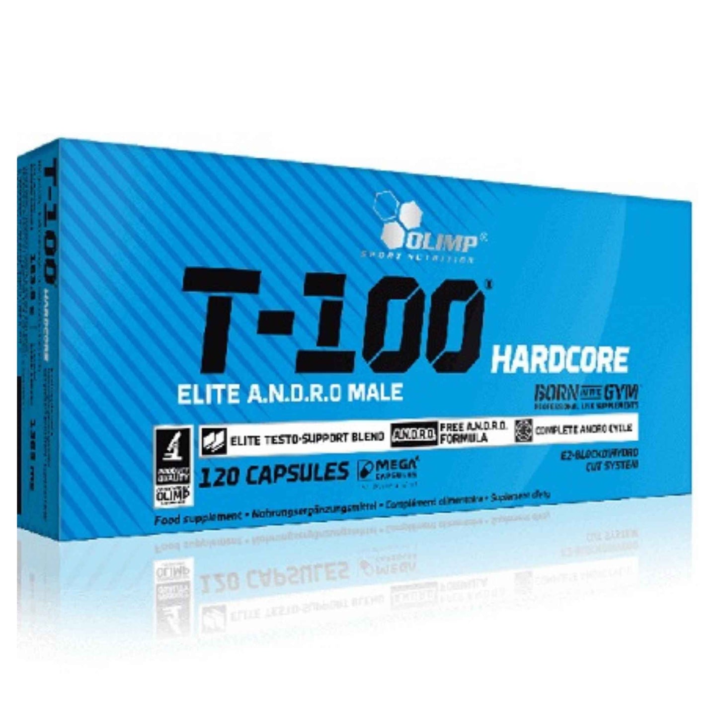 Olimp T-100 Hardcore 120 caps - SHOPOUTLET24. Der Protein und Supplement Dealer