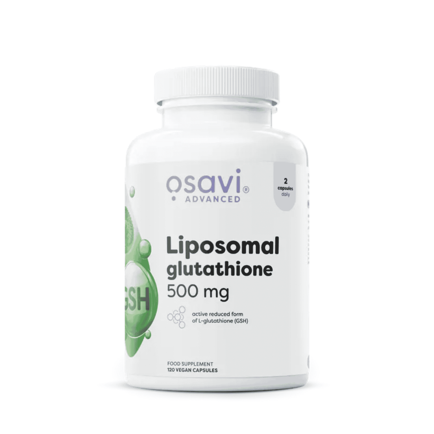 Osavi Liposomal Glutathione 500mg 60 Kapseln