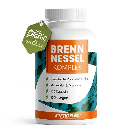 ProFuel Brennnessel Komplex 120 Kapseln - SHOPOUTLET24. Der Protein und Supplement Dealer