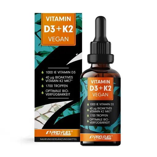ProFuel Vitamin D3  K2 Tropfen 1700 Tropfen (50 ml) - SHOPOUTLET24. Der Protein und Supplement Dealer