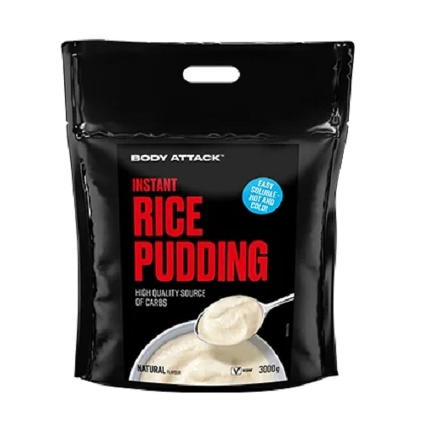 Body Attack Instant Rice Pudding 3000g - SHOPOUTLET24. Der Protein und Supplement Dealer