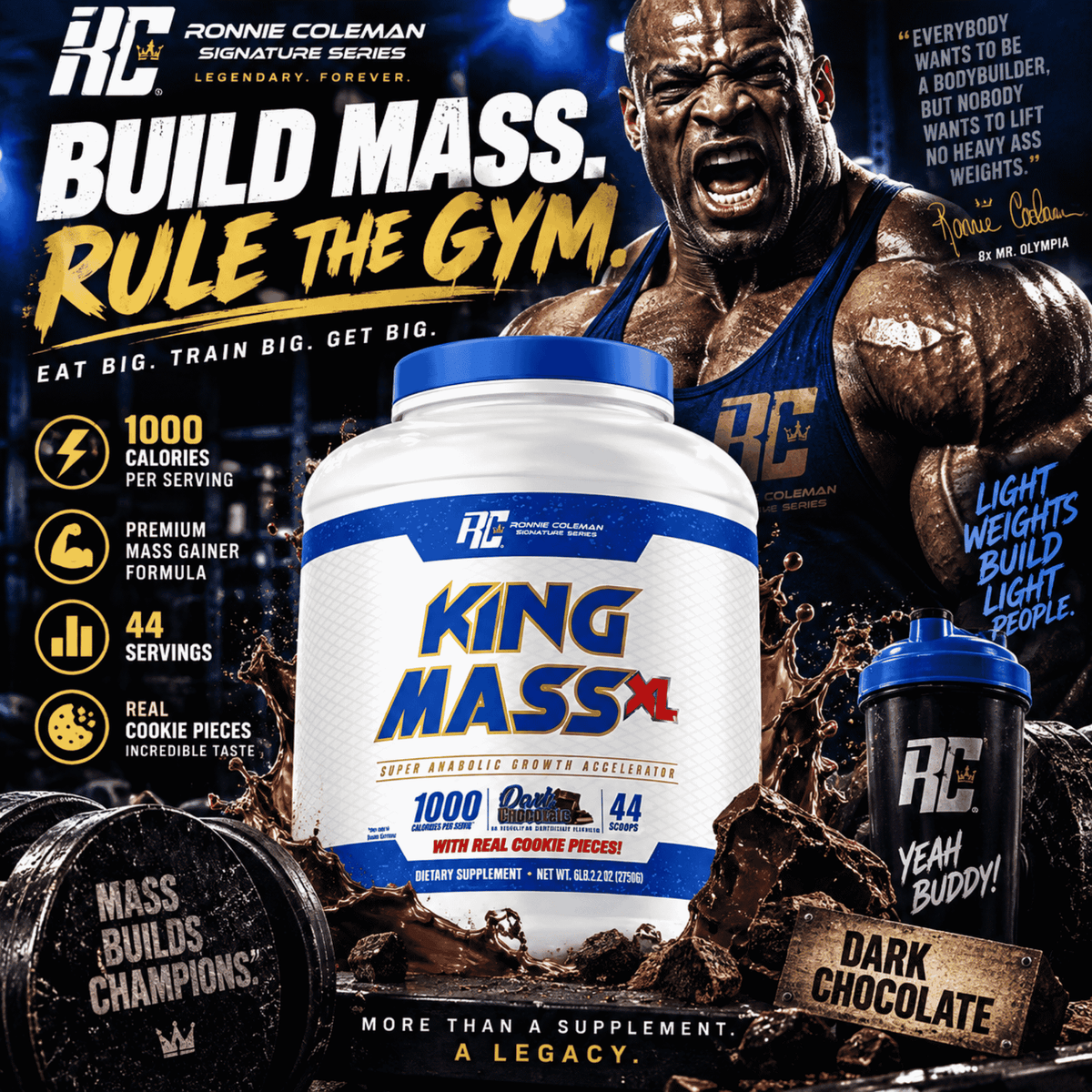 Ronie Coleman RCSS King Mass XL 2750g